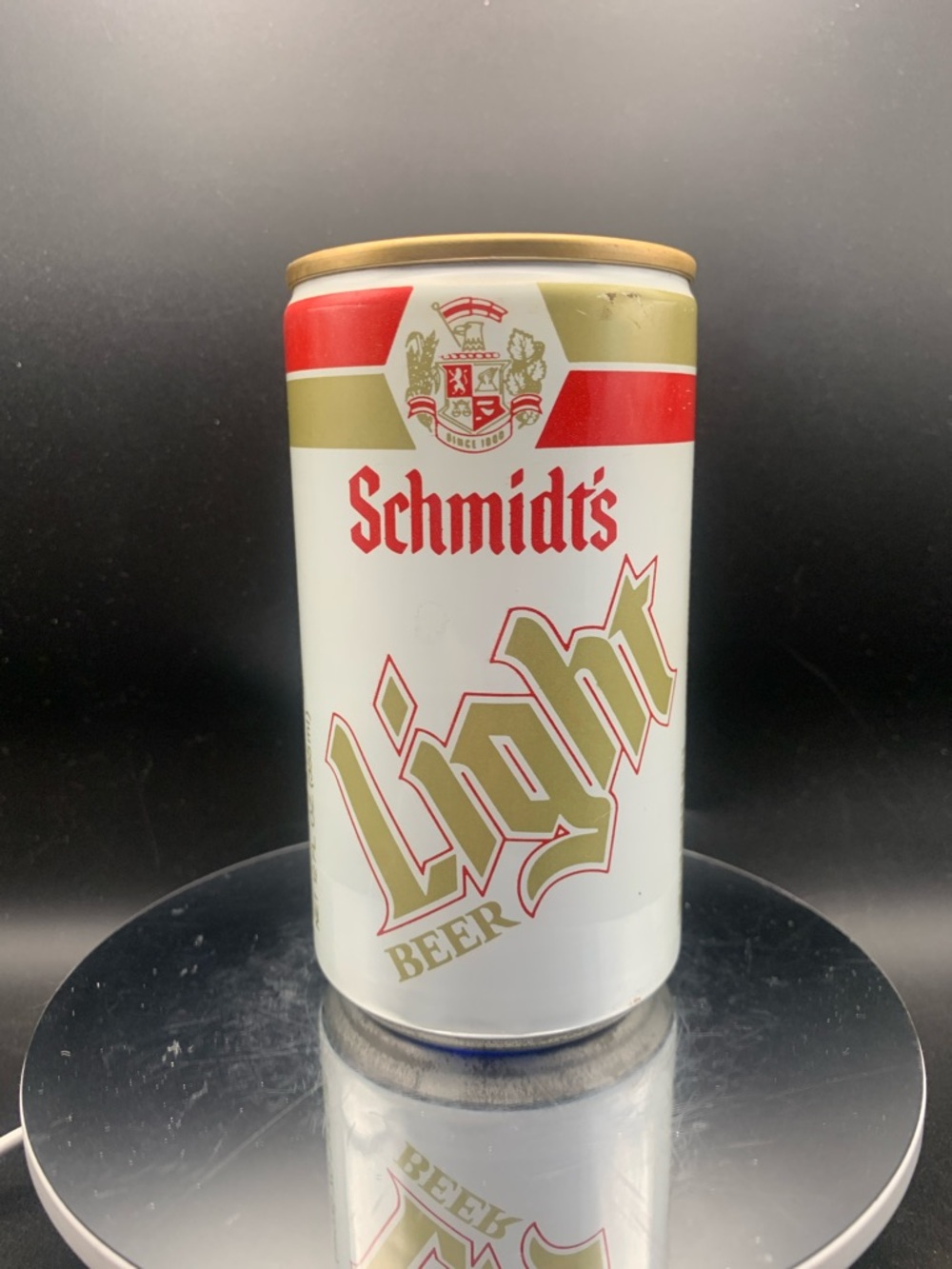 Vintage Beer Can Schmidt's Light Beer Empty Aluminum Can